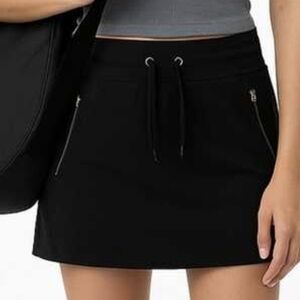 Athleta Trekkie Skort Black Size 12